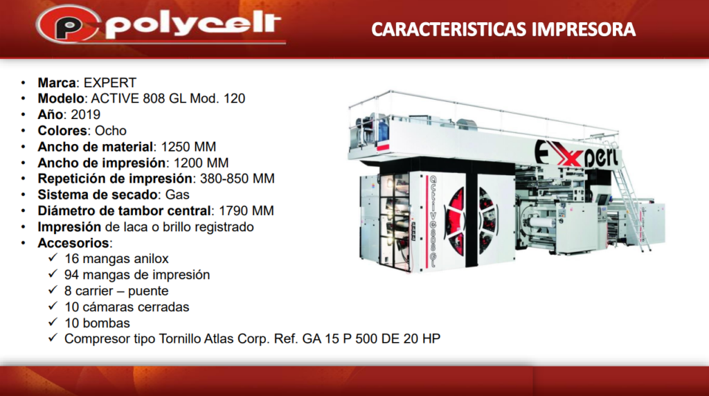 Impresora Polycelt